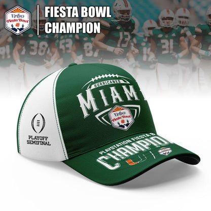 Miami Hurricanes College Football Playoff 2025 Fiesta Bowl Champions Combo Hoodie