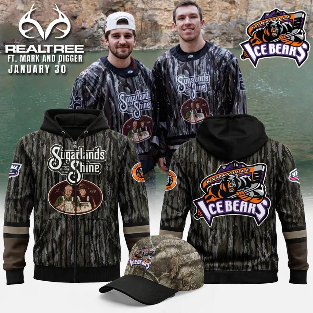 Knoxville Ice Bears 2026 New Zip Hoodie