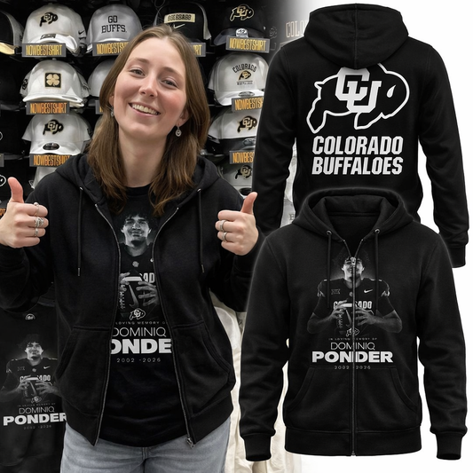 In Loving Memory of Dominiq Ponder 2002–2026 Tribute Zip Hoodie