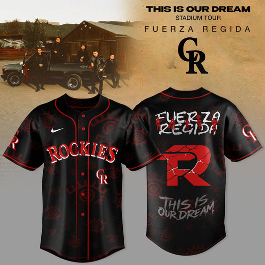 _ Colorado Rockies x Fuerza Regida – This Is Our Dream Stadium Tour 2026 Jersey Collection