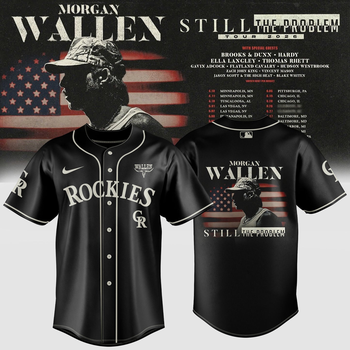 _ Colorado Rockies x Morgan Wallen — Still The Problem Tour