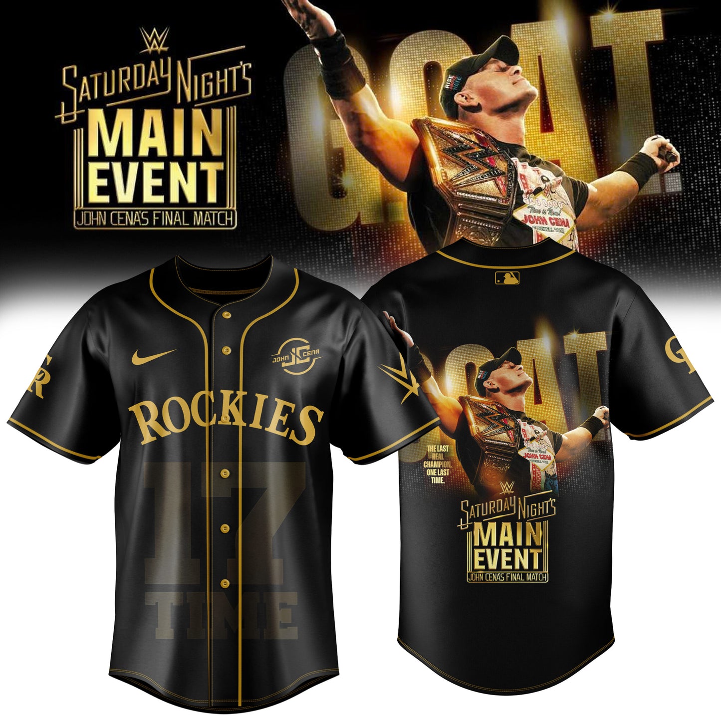 _ Colorado Rockies x John Cena – Final Match 2025 Saturday Night’s Main Event