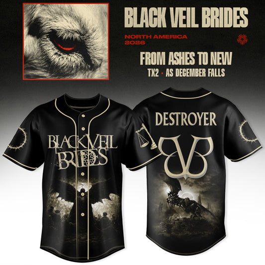 .Black Veil Brides – From Ashes To New Tour (North America 2026) Jersey