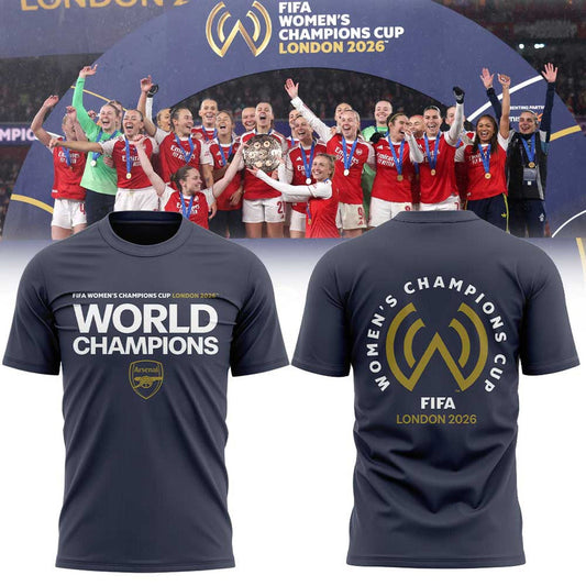 Arsenal FIFA Womens Champions Cup 2026 Winners Shirt