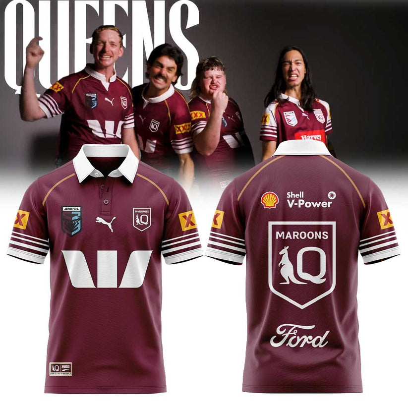 Queensland Maroons 2026 Uniform Polo