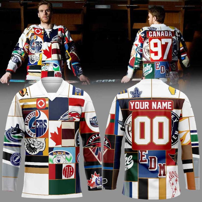 Rogers and McDavid unveil “The Great Canadian” Hockey Jersey Custom Name, Number