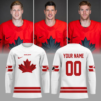 Hockey Canada New Uniforms for 2026 Winter Olympics Hockey Jersey Custom Name, Number For Fans