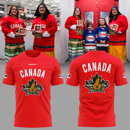 Hockey Canada Canadian Nature Maple Leaf Logo Combo Shirt