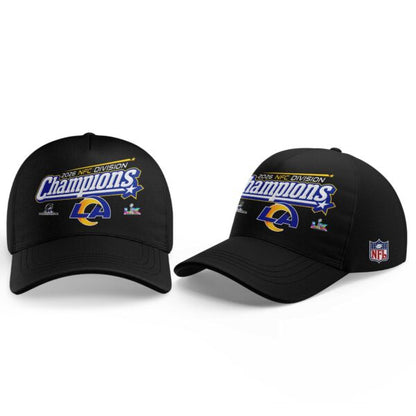 LA Rams 2026 NFC Division Champions Black Shirt