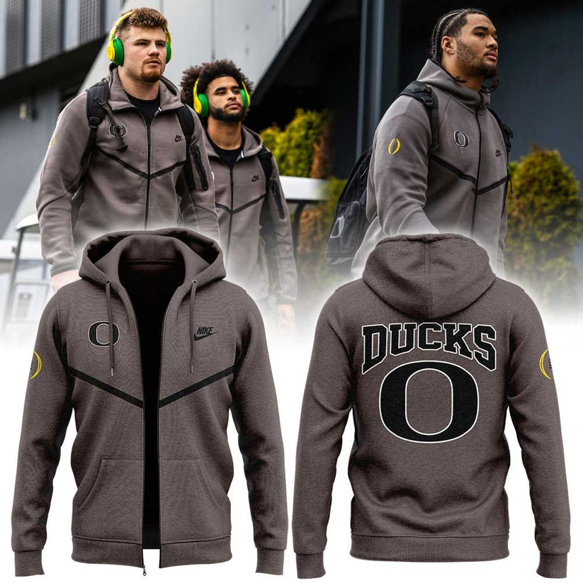 Oregon 2026 College Football Tech Combo ZipHoodie