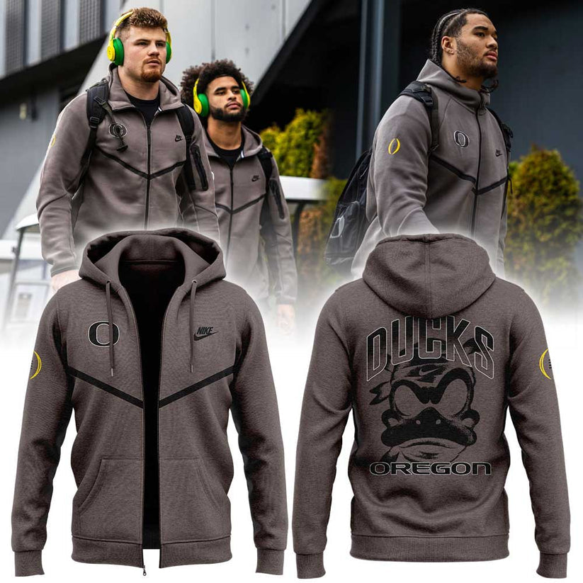 Oregon 2026 College Football Tech Combo ZipHoodie