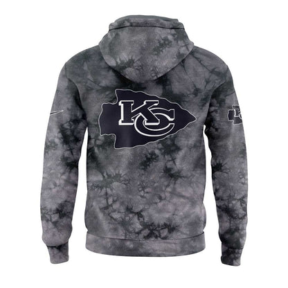 Limited Edition K.C Chiefs AC/DC Back In Black Hoodie