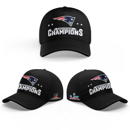 New England Patriots 2025 AFC Conference Champions Hoodie