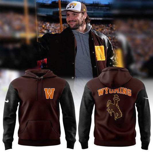 Wyoming Cowboy Football Josh Allen Once a Poke, always a Poke Combo Hoodie