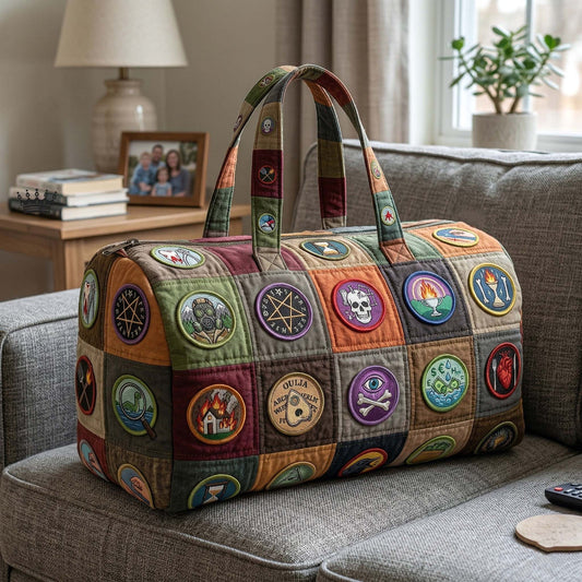 Merit Emblems Quilted Duffle BAG