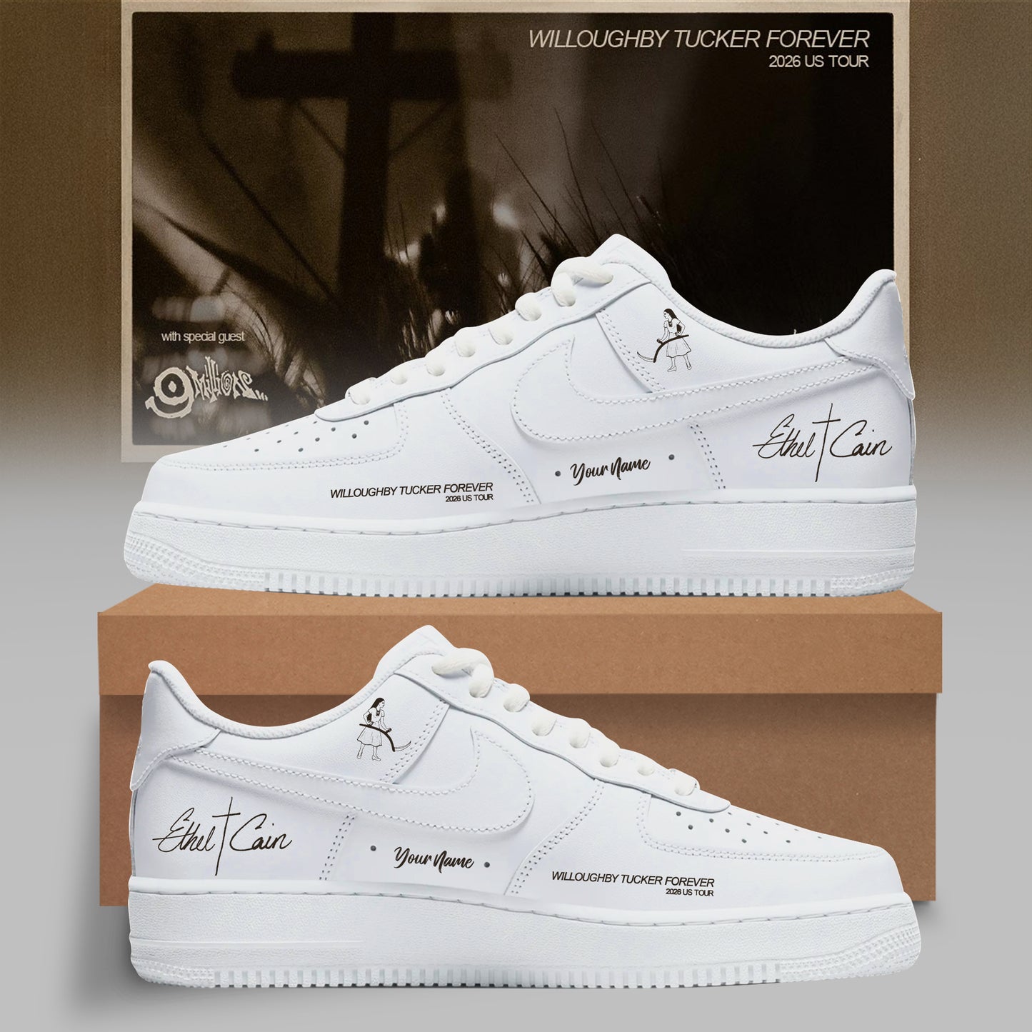 Willoughby Tucker Forever Tour 2026 Shoes