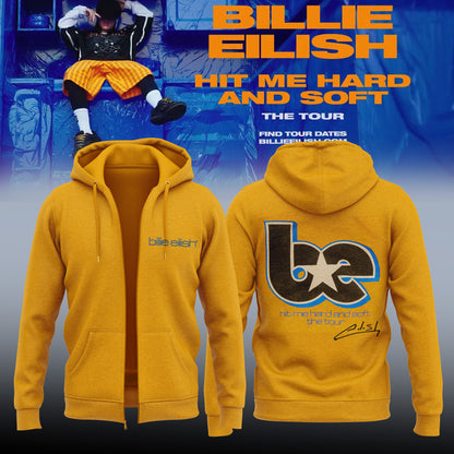 Billie Eilish Hit Me Hard and Soft: The Tour ZipHoodie