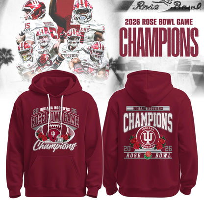 , IU 2026 Rose Bowl Champions Hoodie Limited Edition