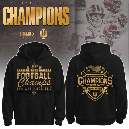 Indiana Hoosiers Champions Zip Hoodie Ver 2