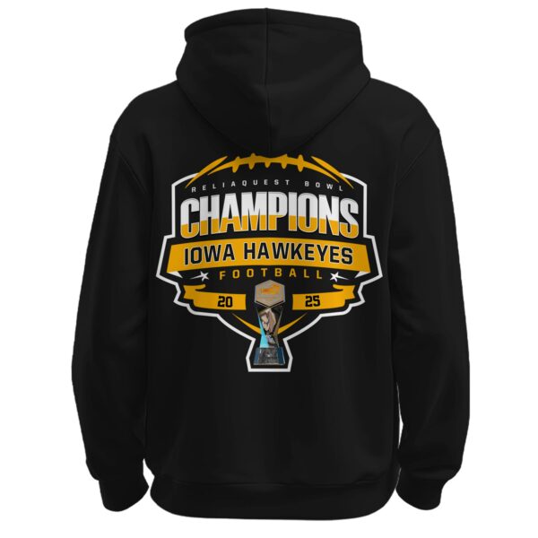 Iowa Hawkeyes – ReliaQuest Bowl Champions Hoodie
