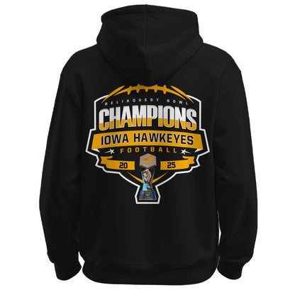 Iowa Hawkeyes – ReliaQuest Bowl Champions Zip Hoodie