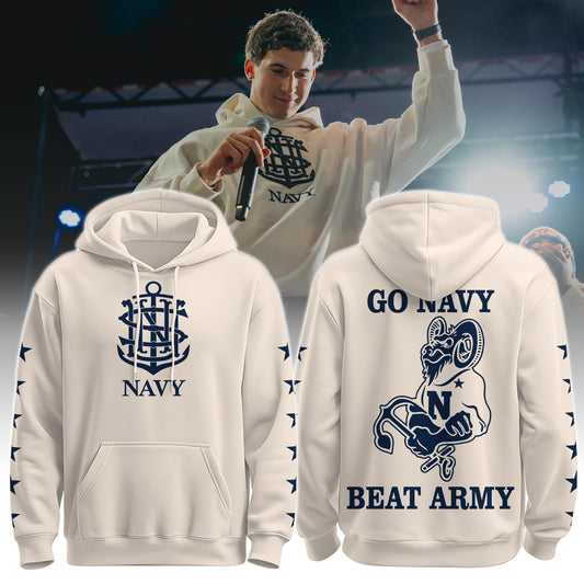 .Navy Midshipmen Special Edition 2025 Zip Hoodie + Selling Out Fast V2
