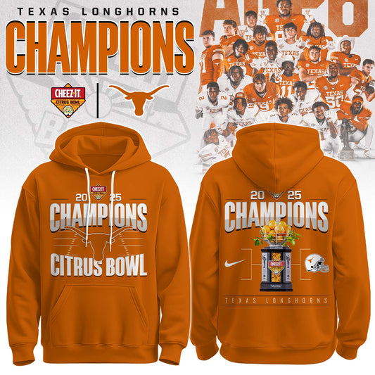 Texas Longhorns – Citrus Bowl Champions Hoodie