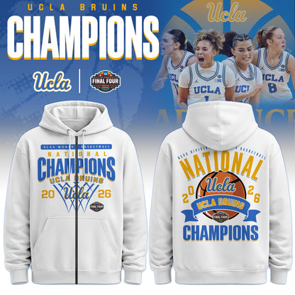 UCLA Basketball Champions Zip Hoodie
