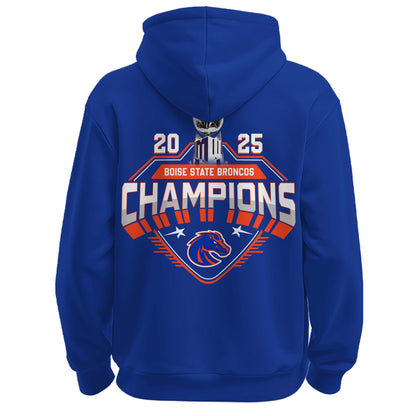 Boise State Broncos Champions Zip Hoodie Ver 1