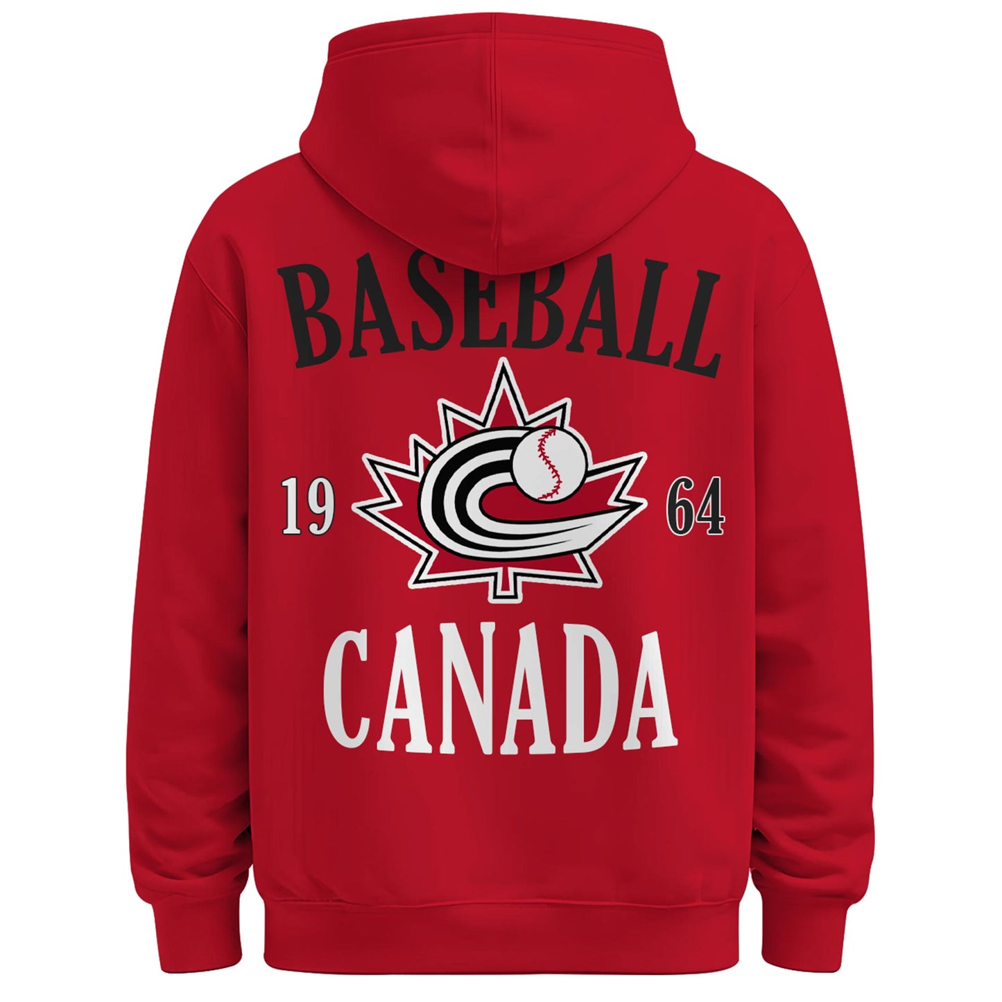 Canada Baseball 2026 Limited Edition Red Hoodie