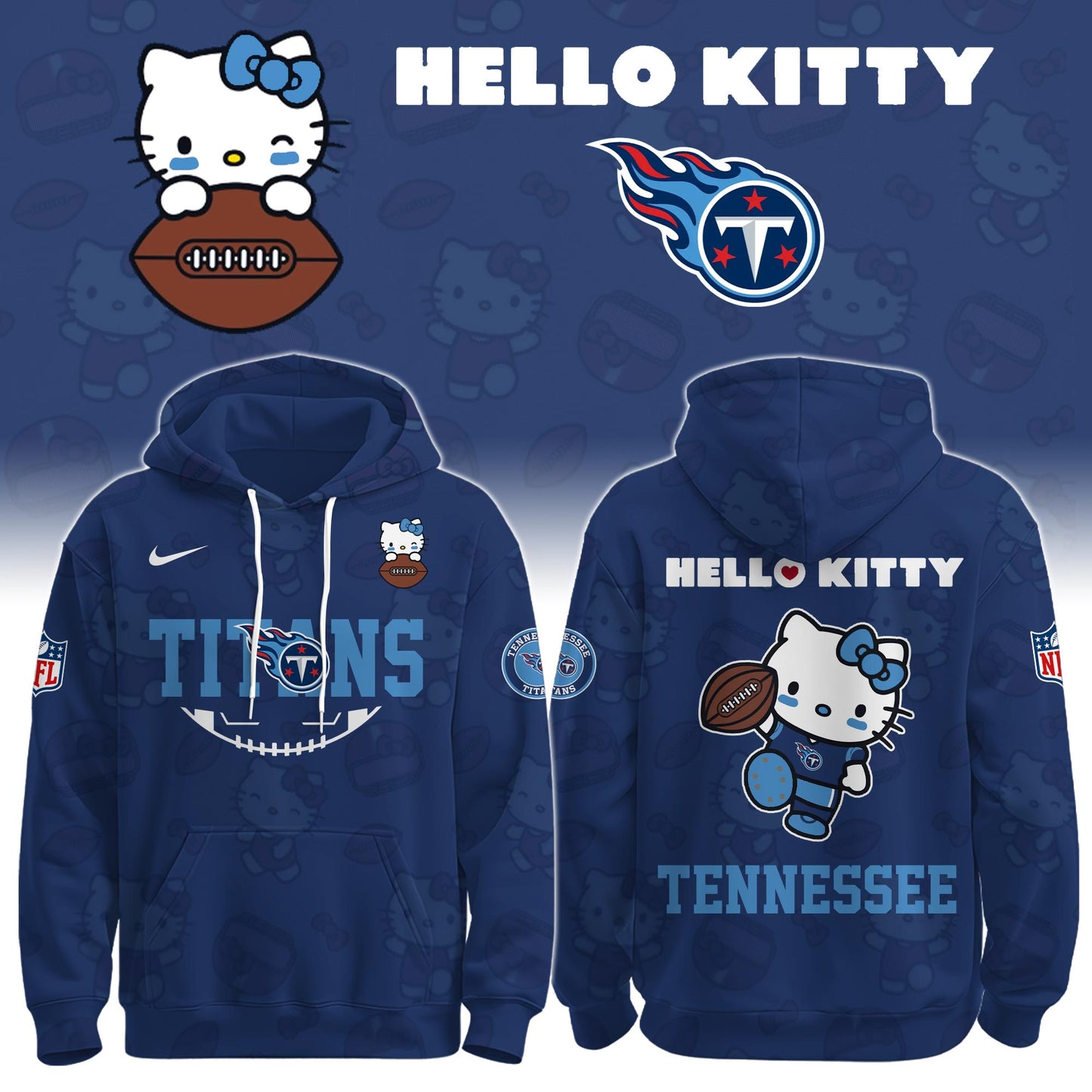 TEN Titans Special Hello Kitty Limited Edition Hoodie
