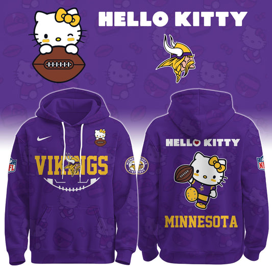 .MIN Vikings Special Hello Kitty Limited Edition Hoodie