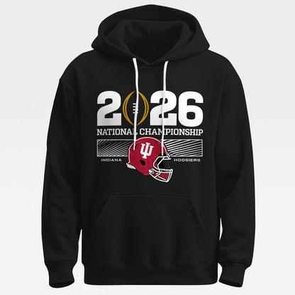 Indiana Hoosiers 2026 National Championship Game Final Hoodie – Black