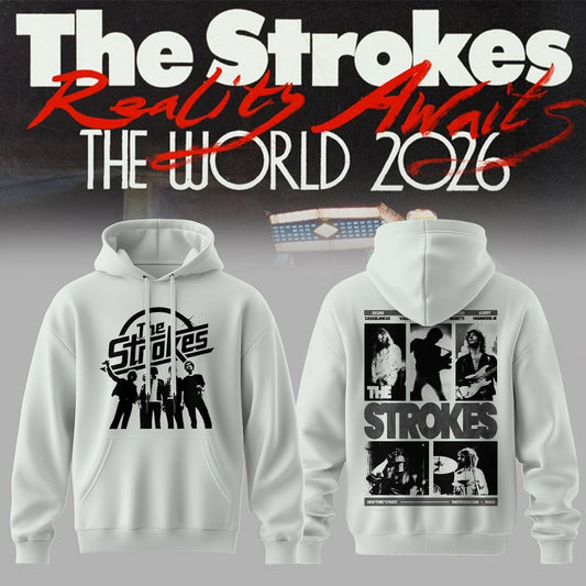 The Strokes – Reality Awaits Tour 2026 Edition Hoodie