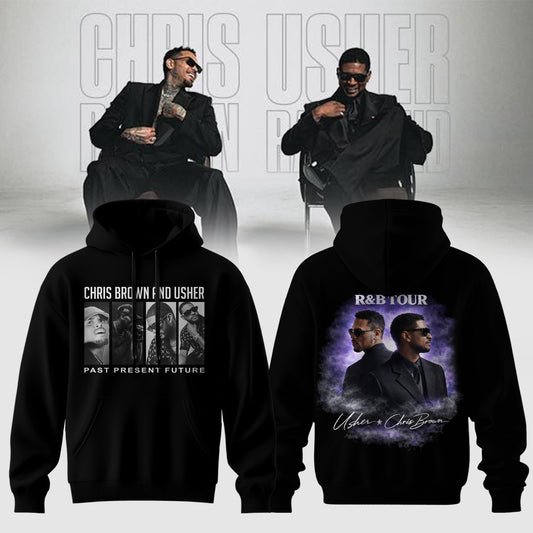 Chris Brown and Usher – The R&B Tour Edition Hoodie