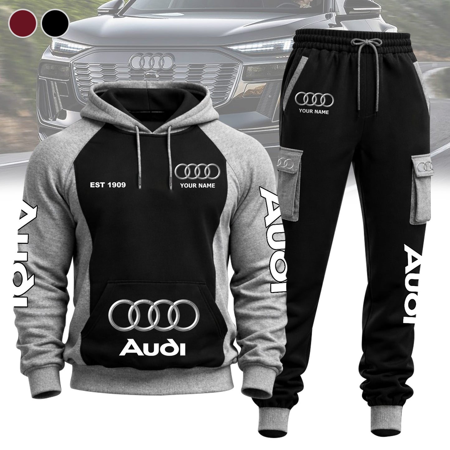 PCXI9D200600 New Cotton Hoodie Set