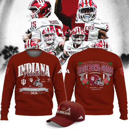 _Indiana Hoosiers 2026 Rose Bowl Limited Sweatshirt