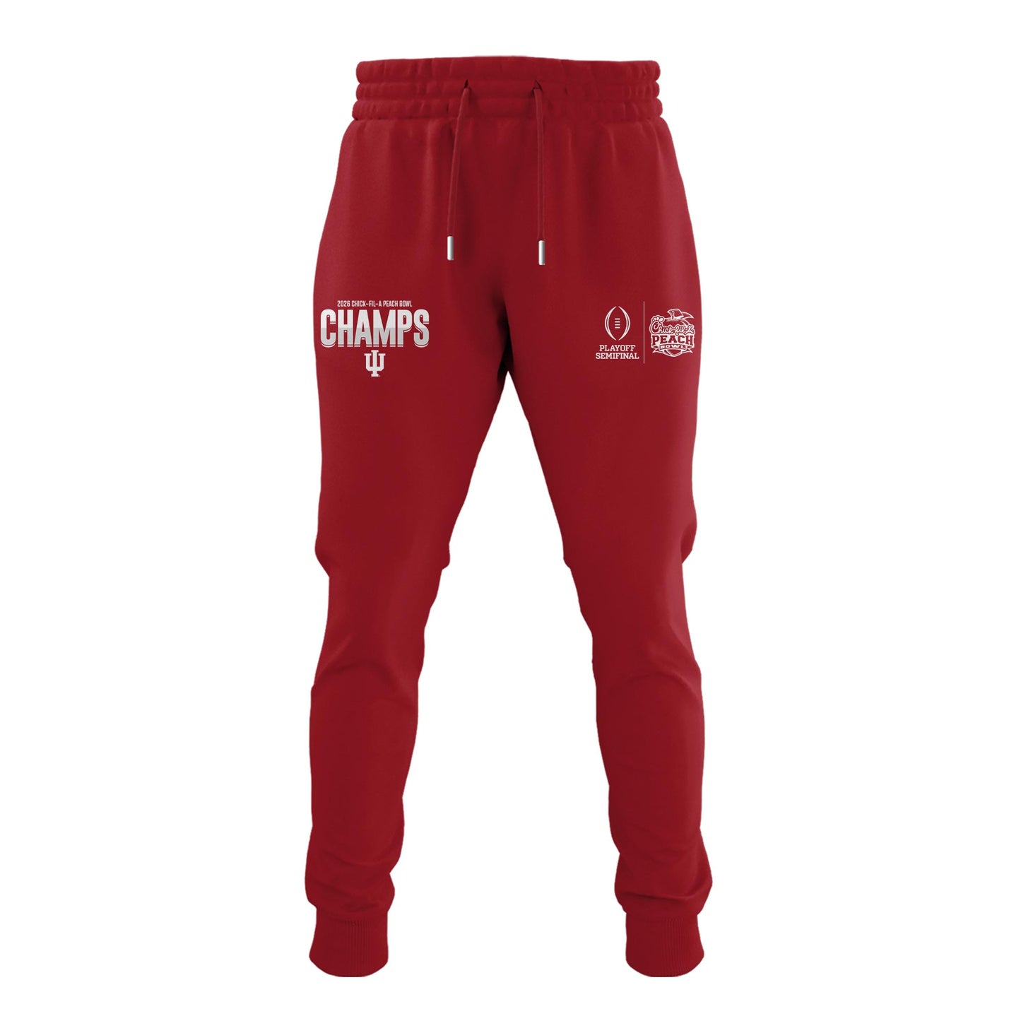 Indiana Hoosiers 2026 Peach Bowl Champions Sweatshirt – Cardinal