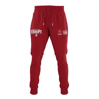 Indiana Hoosiers 2026 Peach Bowl Champions Hoodie – Cardinal