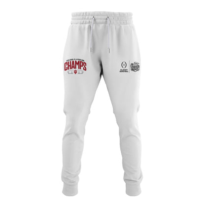 _ Indiana Hoosiers 2026 Peach Bowl Champions Locker Room Hoodie – White