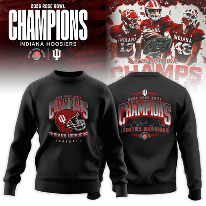 Indiana Hoosiers 2026 Rose Bowl Champions Sweatshirt