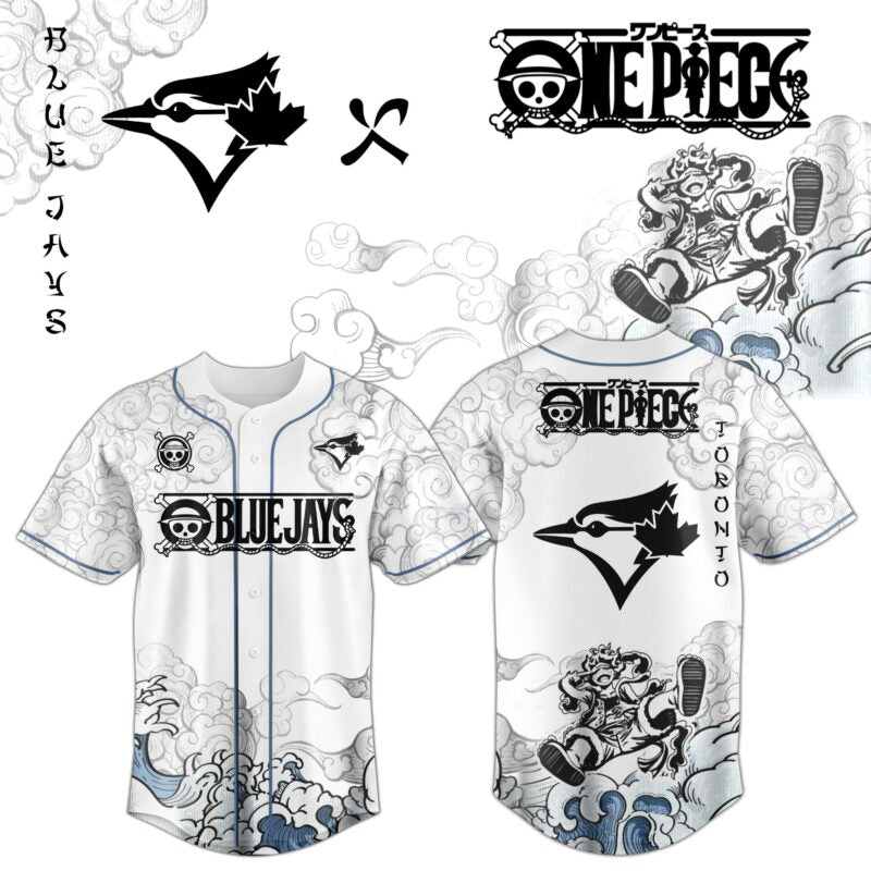 TOR x Luffy Gear 5 Baseball Jersey