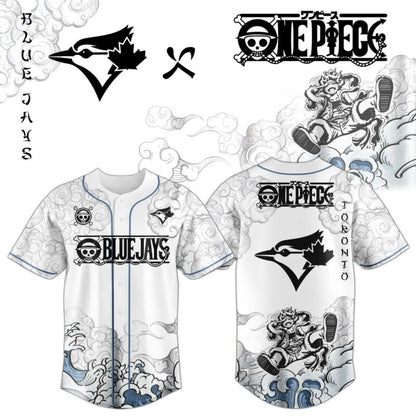 TOR x Luffy Gear 5 Baseball Jersey