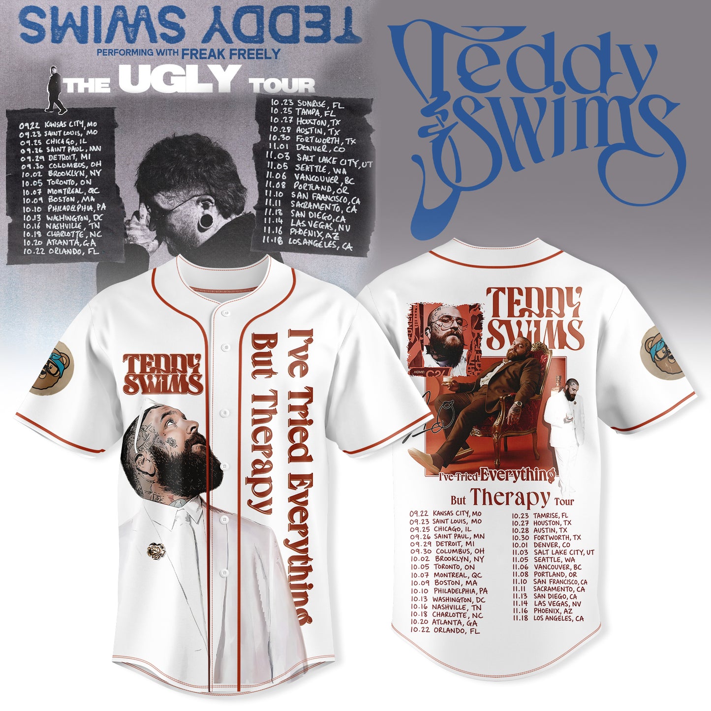 _🔥 TEDDY SWIMS 2026 TOUR MERCH JERSEY – LIMITED EDITION 🎤