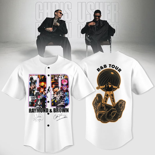 Chris Brown and Usher – The R&B Tour Edition Jersey