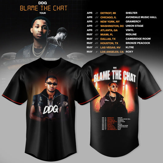 DDG – BLAME THE CHAT TOUR Jersey