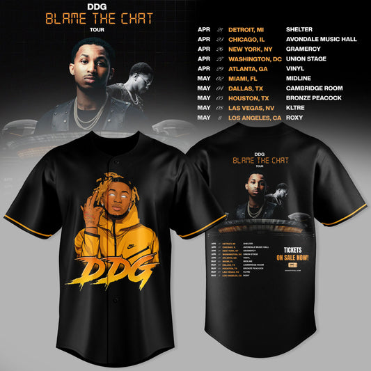 DDG – BLAME THE CHAT TOUR Jersey