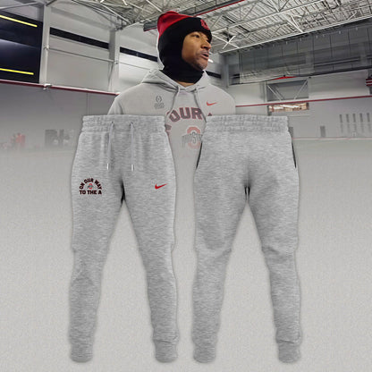 Ohio State Buckeyes “ON OUR WAY TO THE A” Limited Edition Combo T-Shirt