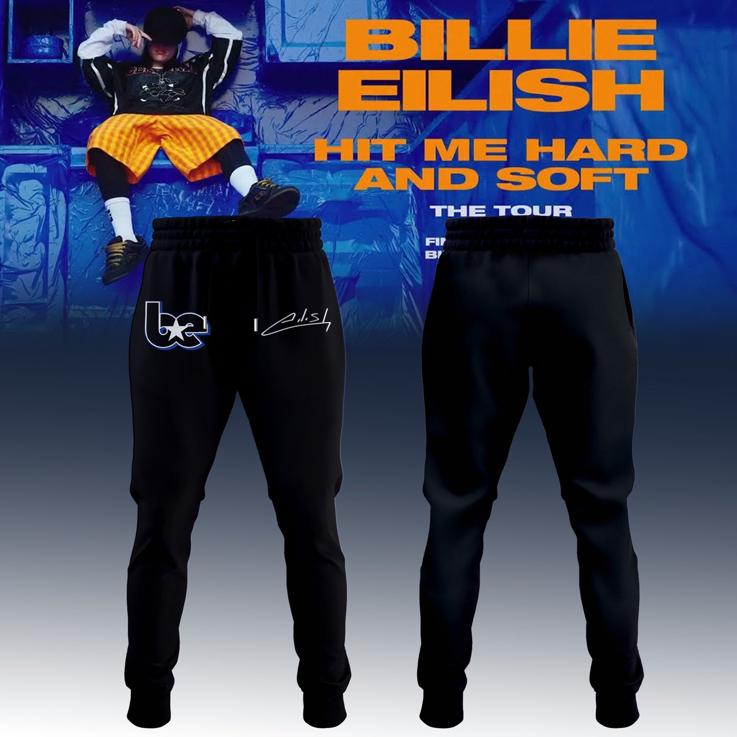 ,.Billie Eilish HIT ME HARD AND SOFT: THE TOUR Jersey