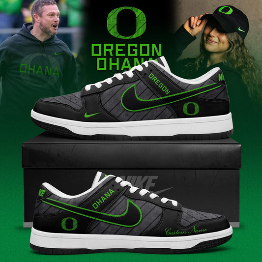 Oregon Ducks Ohana 2025 Custom Sneaker